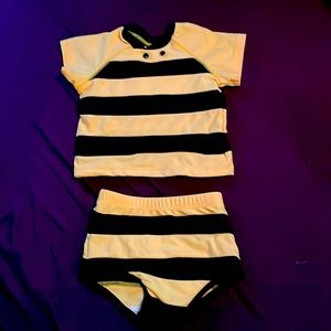 3/$20.   Bee bathing suit for kids size 2